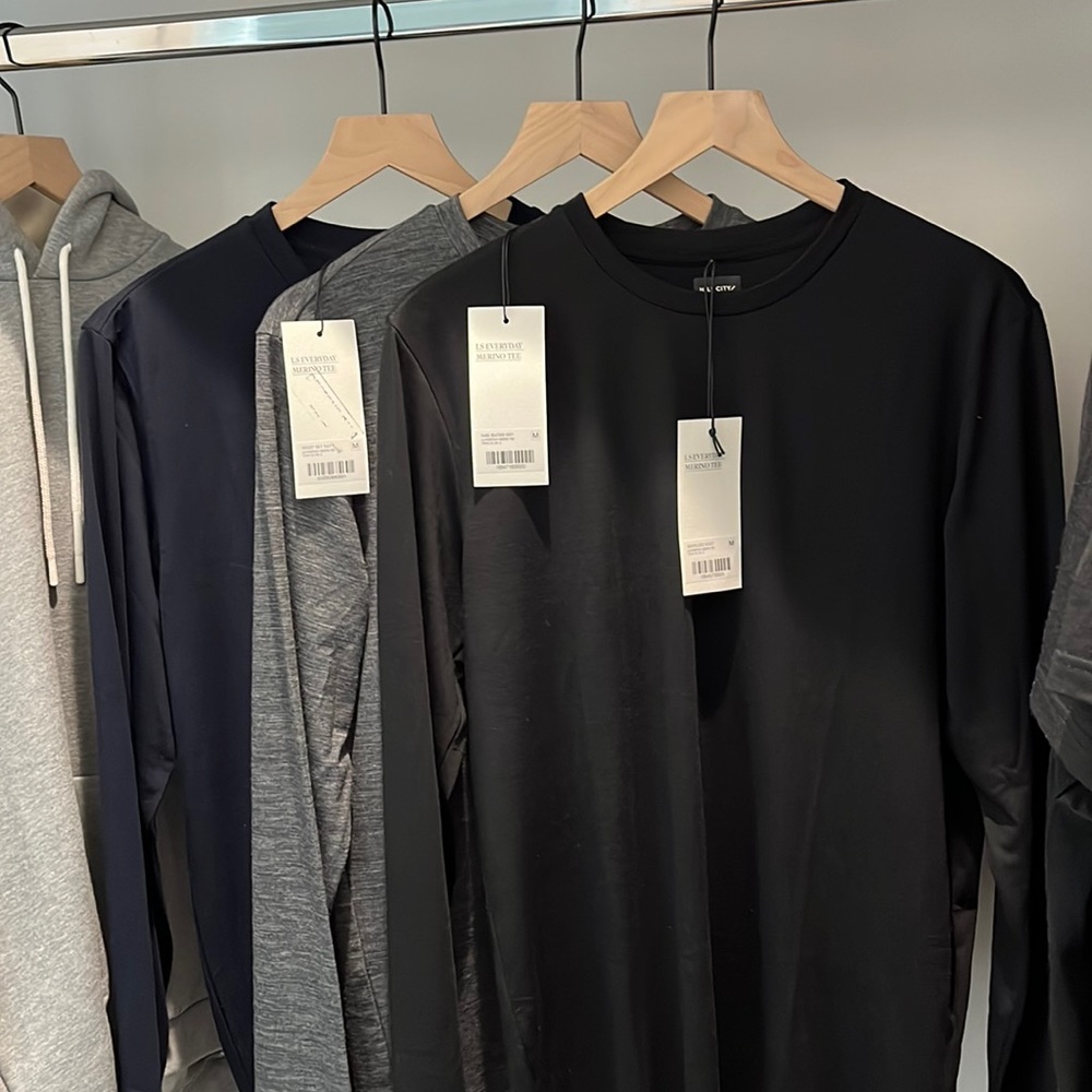 Brand new with tags hill city merino long sleeve